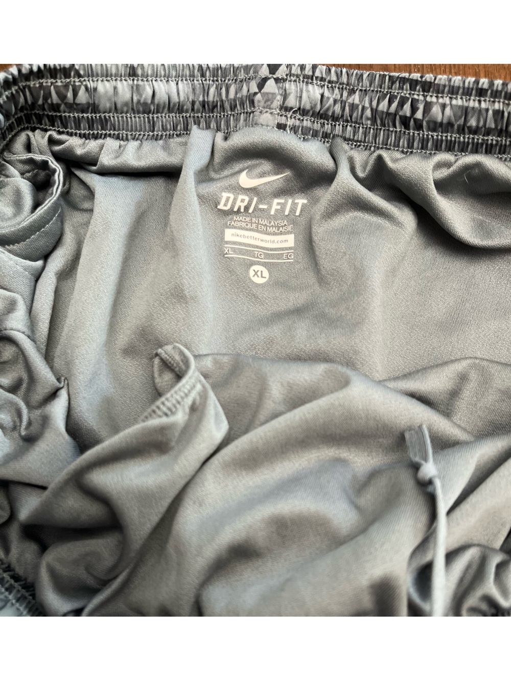 Women’s Nike Dri-Fit Running shorts with built in briefs & drawstring waist - Picture 6 of 6